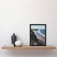thumbnail image 4 of Artery8 Rhossili Bay Coastal Cliff Landscape Oil Painting Living Room Artwork Framed Wall Art Print A4, 4 of 5