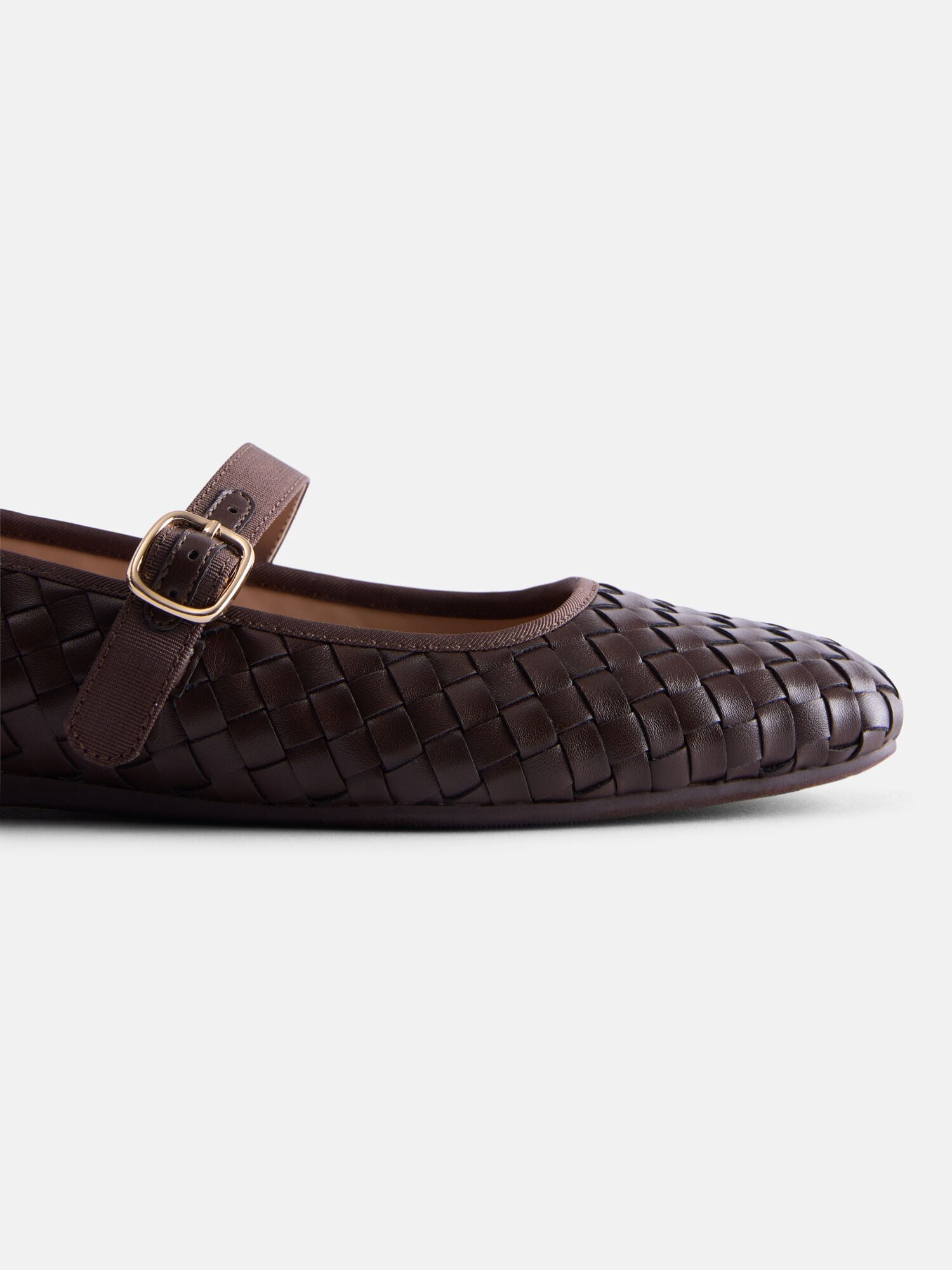 Scenario Women's Woven Mary Jane Flats
