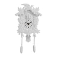 thumbnail image 1 of Reloj de pared, decoración, regalos, números arábigos grandes, adorno silencioso, accesorio para Blanco, 1 of 9