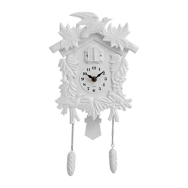 Reloj de pared, decoración, regalos, números arábigos grandes, adorno silencioso, accesorio para Blanco