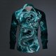 thumbnail image 1 of Camisa de hombre con solapa abotonada y patrón HD, material suave y cómodo, tops de calle para hombre para exteriores, talla grande, nuevo estilo 2024, 1 of 6