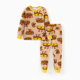 thumbnail image 1 of PatPat Pijamas de 2 piezas para niños y niñas pequeños con estampado infantil, ajustados y de algodón orgánico, 1 of 2
