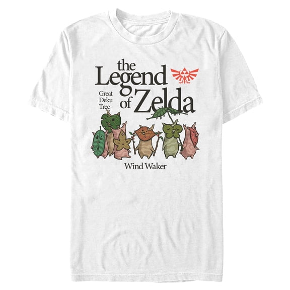Mens Nintendo Great Deku Tree Lineup T Shirt