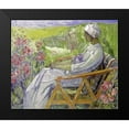 thumbnail image 2 of Zoir, Emile 17x15 Black Modern Framed Museum Art Print Titled - In The Garden, 2 of 5