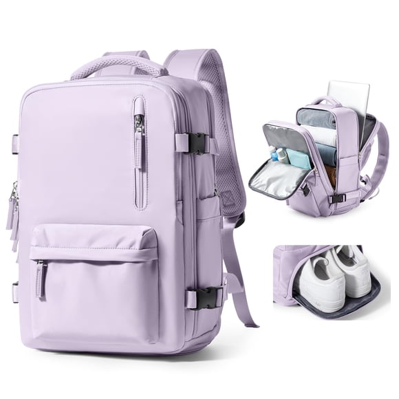 Mochila VGCUB Large Travel para portátil de 17 pulgadas, impermeable, 40 litros
