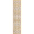 thumbnail image 1 of Unique Loom Whitney Vintage Border Rug 2' x 8' Runner Tuscan Yellow/Ivory, 1 of 1
