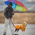 thumbnail image 4 of Pet Artist Waterproof Dog Raincoat Rainwear Reflective Rain Coat Rain Jacket with Hood Dog Clothes, 4 of 9