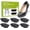 Black, variant on Bukihome Heel Grips for Loose Shoes - Non-Slip Heel Inserts & Shoe Fillers for Women, Prevents Blisters, Callus & Rubbing Pain, Fits Most Shoes, 2 Pairs