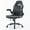 Grey, variant on edx Gaming Chair, Computer Chair Ergonomic Office Chair PU Leather Desk Chair Executive Adjustable Swivel Task Chair with Flip-up Armrest