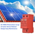 thumbnail image 3 of DC 1000V 2P 40KA Surge Protector, Photovoltaic PV Lightning Protector, Circuit Breaker, DIN Rail Mount, 3 of 8