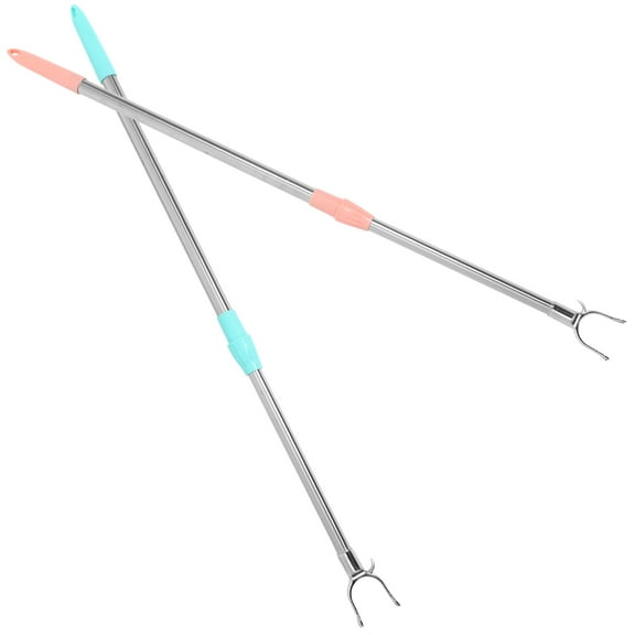 SEWCHICS Telescoping Reach Pole 2-Pack Adjustable Household Tool for Home Cleaning and Maintenance