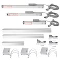 thumbnail image 2 of Linear Scale, Wear Resistant Dro Linear Scale, Practical For Electronic Equipment Professional Use Lathe General Purpose Stroke 0-100mm 0-400mm 0-500mm, 2 of 8