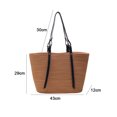 thumbnail image 3 of Bolsa tejido a mano de verano, informal para axilas, portátil, elegante para fiestas Likrtyny Para Estrenar, 3 of 9
