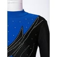 thumbnail image 6 of iixpin Kids Girls Gymnastic Leotard Ballet Dance Biketard Bodysuit with Skating Leggings Set Activewear Blue 8, 6 of 7