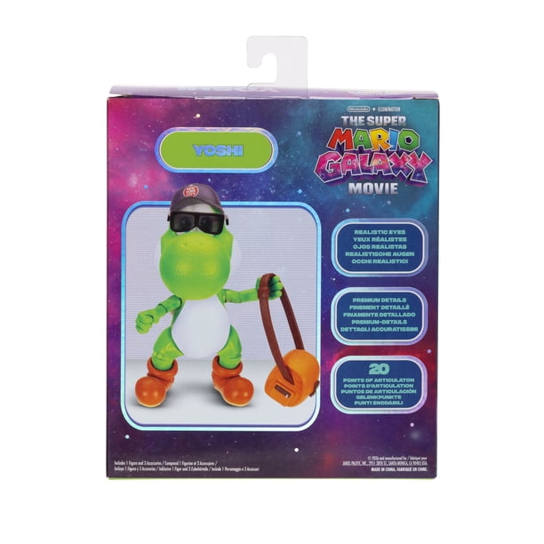 Yoshi Galaxy Action Figure | Hero figures for toy shops - Walmart