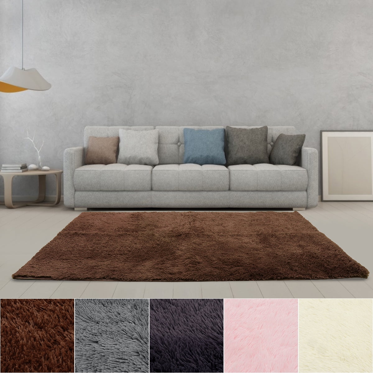Super Soft Rabbit Faux Fur Rugs Children Play Carpet with Shaggy Thick