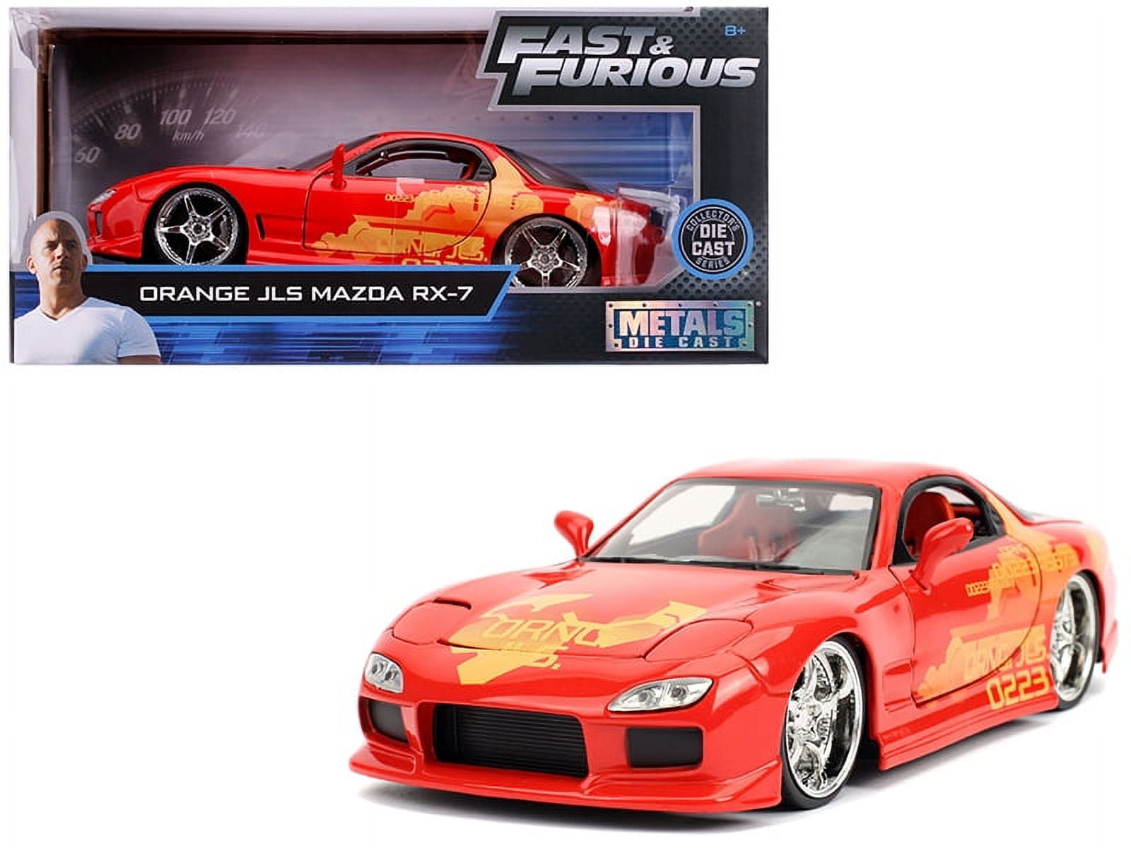 Han's Mazda RX-7 Orange and Black 