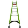 thumbnail image 4 of Little Giant Ladders B2239415 16 ft. Hyperlight Type IAA Fiberglass Extension Ladder - 17916 - Green - 375 lbs, 4 of 8