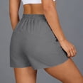 thumbnail image 6 of Shorts for Women Athletic Shorts with Pockets Lightweight Comfy Running Shorts with Liner Summer Gym Casual, 6 of 6