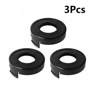 3Pcs Bump Cap Line Spool Cover Spare Parts For Black & Decker ST4500  682378-02 Strings Grass Trimmer Lawn Mower Garden Tool