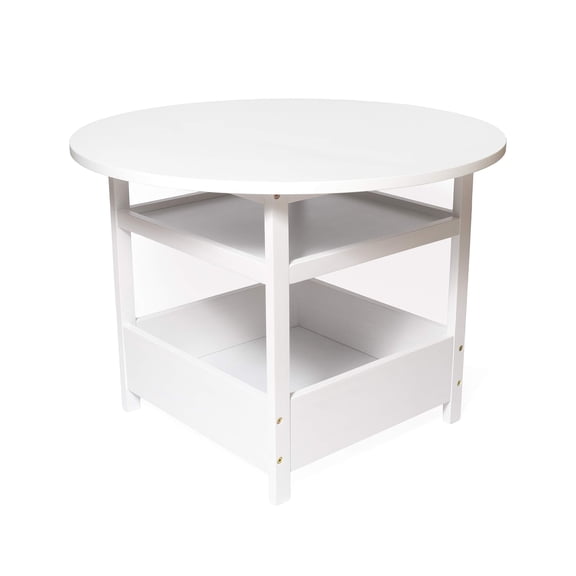 Lipper International Kids Activity Table, White