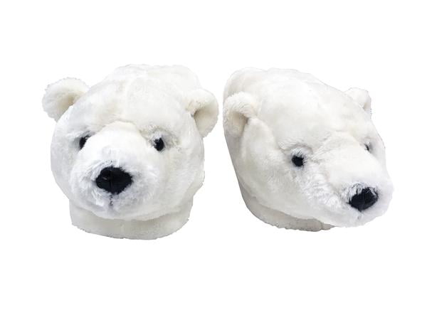 polar bear feet slippers