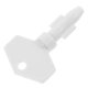 thumbnail image 2 of Dispensador de papel higiénico de 5 piezas, dispensador de papel en rollo, llave de repuesto, soporte para papel, 2 of 6
