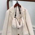 thumbnail image 4 of Bolsa Lady Plush Solid Underarm Bag Fashion Shoulder Crossbody Totes de calle JShteea Para Estrenar, 4 of 9