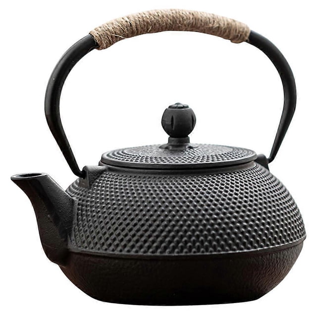 Vintage Iron Kettle Teapot For Meeting Room Home Use Classic Design 16.00X12.00X9.00CM 1Pcs Boiling Water