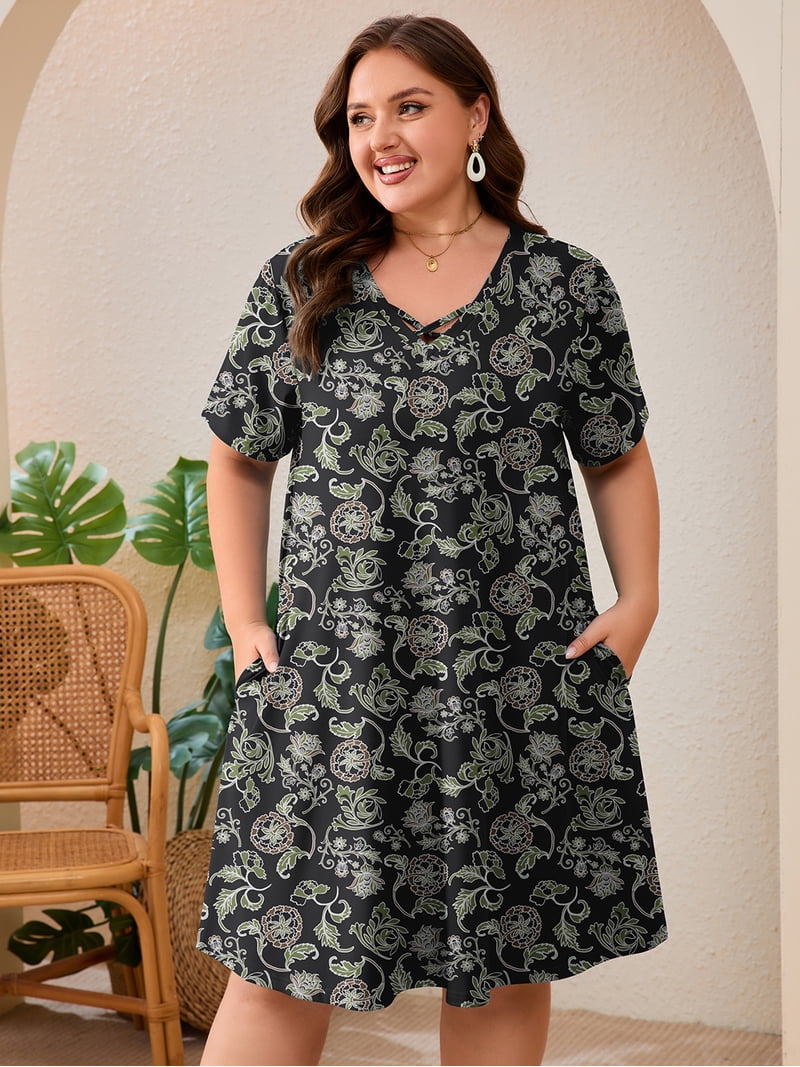 criss cross shirt dress Cotton Striped Criss-Cross Midi Shirt Dress L (12-14)