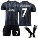 thumbnail image 1 of Nueva Temporada 22-23 Juventus Visitante Niños Adultos Fútbol Soccer Jersey Trainin Jersey Suit-RONALDO 7-2XL BmatwkZeng Bmatwk Jersey, 1 of 2