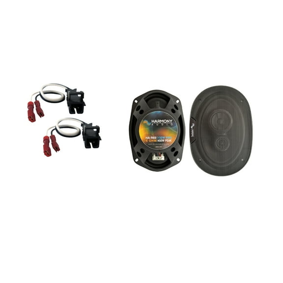 Fits Buick Park Avenue 1997-2005 Rear Deck Replacement Harmony HA-R69 Speakers