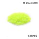 thumbnail image 1 of 100pcs/lot Luminous Half Round Stopper Beads Fishing for Sea Fishing Floating Tackle Accessories Tools He Qiyong unisex, 1 of 2