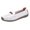 White, variant on Vedolay Cute Casual Shoes Loafers For Women Wide Width Fashion Flat Shoes Classic Leisure Shoes,Green 7