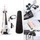 thumbnail image 4 of Sintonizador de Caja de Violín Eléctrico 4/4, Instrumentos de Cuerda de Tamaño Completo, Conjunto de Violín Eléctrico Acústico, Práctica de Rendimient blanco Gloria violín eléctrico, 4 of 9
