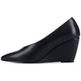 thumbnail image 3 of Journee Womens Danika Almond Toe Comfort Dress Wedges, 3 of 10