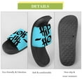 thumbnail image 7 of GZHJMY Stylish Slides for Women Men, graffiti tag hip hop Soft Flexible Slip-on Sandals Slippers, 7 of 7
