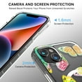thumbnail image 3 of MYBAT Pro Mood Series MagSafe Case for Apple iPhone 14 Plus (6.7) - Neon Butterflies Stylish Glitter Shockproof Protective Cover for Women Girls Cute Phone Case, 3 of 6