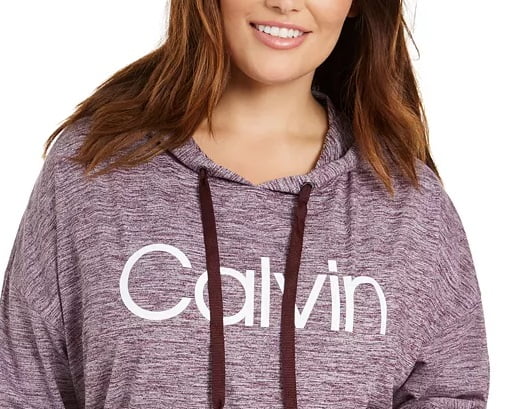 calvin klein hoodie plus size