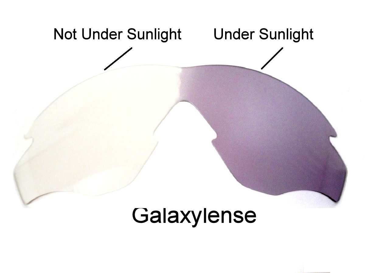Galaxy Replacement Lenses for Oakley M2 Frame Photochromic Transition Change To Darker Grey