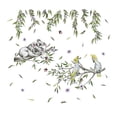 thumbnail image 2 of Flowers Wall Sticker Potted Plants Floral Butterfly Wall Decal Wall Stickers, 2 of 10