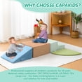 thumbnail image 5 of Spanspace Toddler Foam Climbing Blocks, Kids’ Indoor Play Structures, Soft Foam Baby Climbing & Crawling Play Set, 4-Pcs Climbing Toys, Classic, 5 of 9