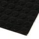 thumbnail image 5 of 5 Tamaños Sonido Pequeño Negro Suave pequeña sala Muebles Parachoques Protección De Piso De - 11x2.2mm-64pcs Macarena Parachoques de puerta, 5 of 6