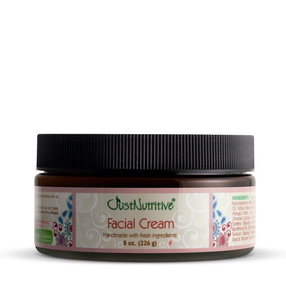 Facial Cream, DayTime Night Time Moisturizer, Best Facial Cream for Dry Skin, Hydrates Dry Skin, All Skin Types, 8oz
