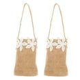 thumbnail image 1 of CIMAXIC Wedding 2pcs Flower Candy Storage Case Wedding Linen Basket Beautiful Candy Storage Bags,9.06"X3.15"X4.53", 1 of 5