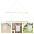 thumbnail image 3 of Troglfold banner pole bracket 2pcs Garden Banner Flag Pole Holder For Outside Wooden Banner Pole Wall Mount Flag Hanger For Yard And Porch Decorative Wood Banner Pole,15.75"X0.47"X0.47", 3 of 10