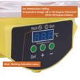 thumbnail image 3 of Yescom 7 Egg Incubator Automatic Egg Turner Chicken Duck Bird Poultry Hatcher Yellow CE Certificated Yescom Modern, 3 of 9
