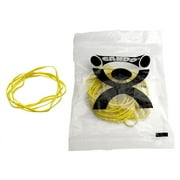 Yellow rubber bands, latex-free, 25 each