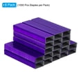 thumbnail image 3 of Unique Bargains Staples for Stapler, 6 Pack(1000Pcs Staples Per Pack) 26/6 Standard 1/4 Inch Length Staples Jam Free Purple, 3 of 7