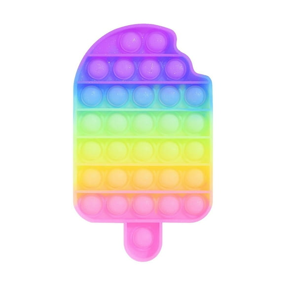 Juguete sensorial Push Bubble Fidget, cangrejo para personas con necesidades especiales para autismo